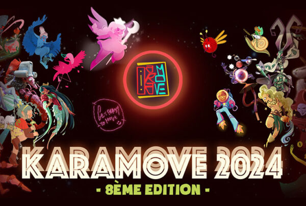 Affiche officielle du festival d'animation Karamove 2024