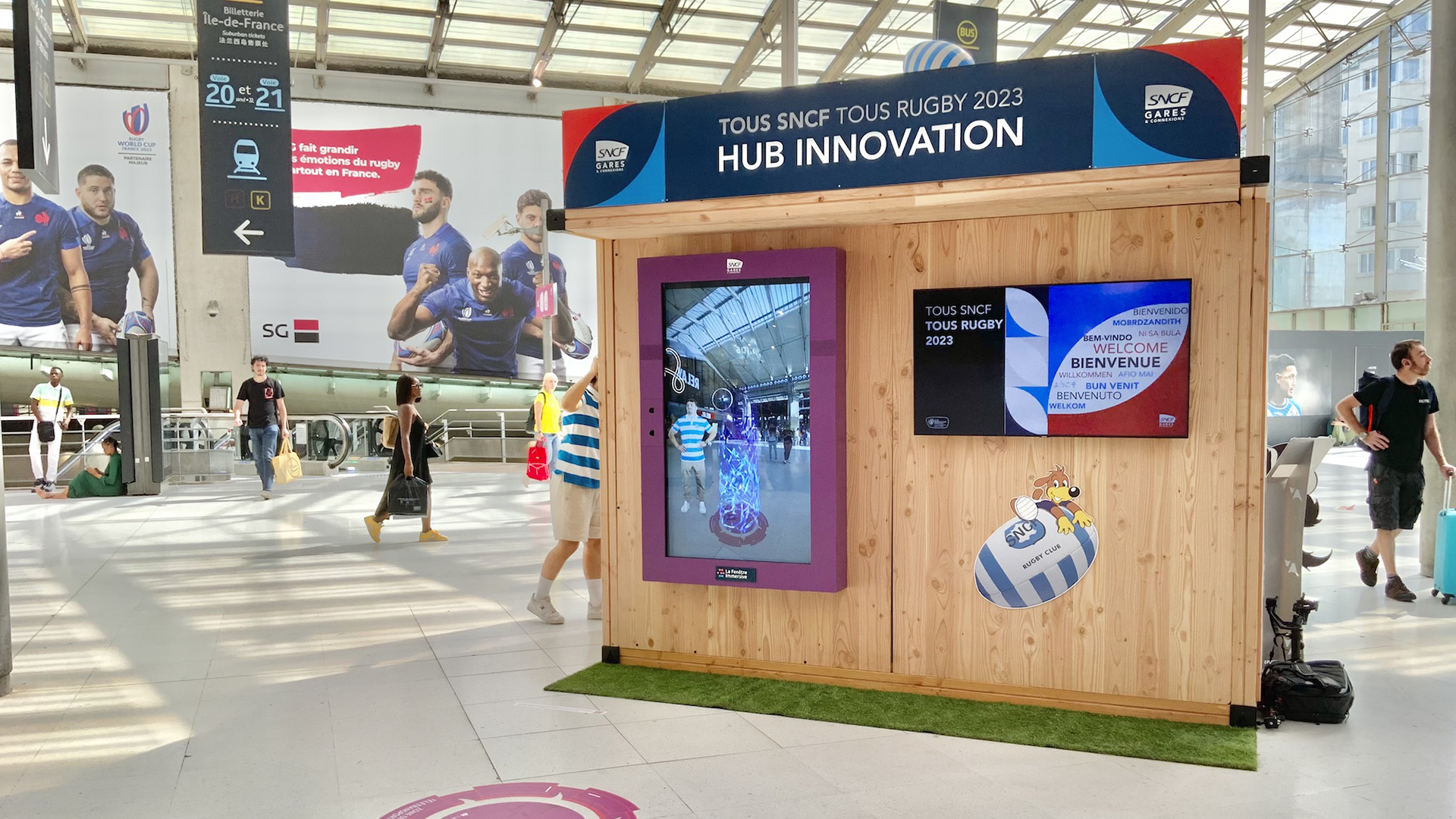 Hub interactif - Activation SNCF